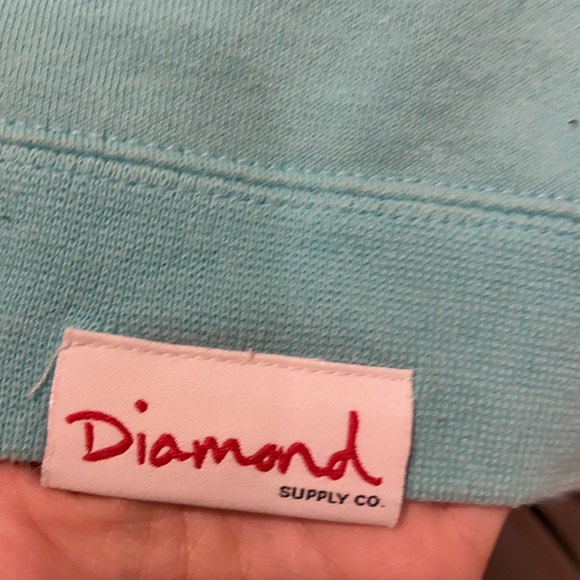 Teal Diamond Sweatshirt - Picture 4 of 7